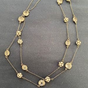Stella & Dot Retired Chelsea  Hematite necklace